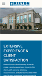 Mobile Screenshot of keetonconstruction.com